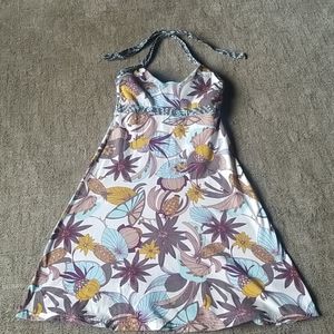 Patagonia floral halter dress S